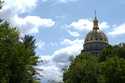 A general view of the West Virginia State Capitol in Charleston on May 4, 2023 in Charleston, W