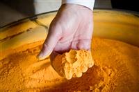 Most people would never touch this orange powder… would you? 